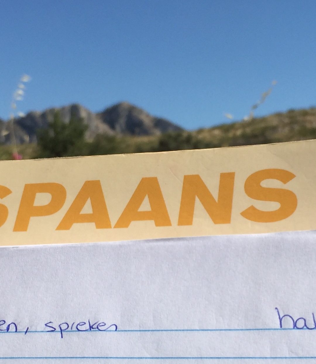 Spaanse les in Tàrbena